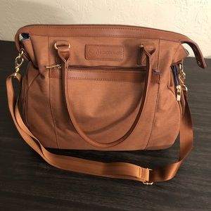 Sarah Wells Claire Breast Pump Bag, Brown